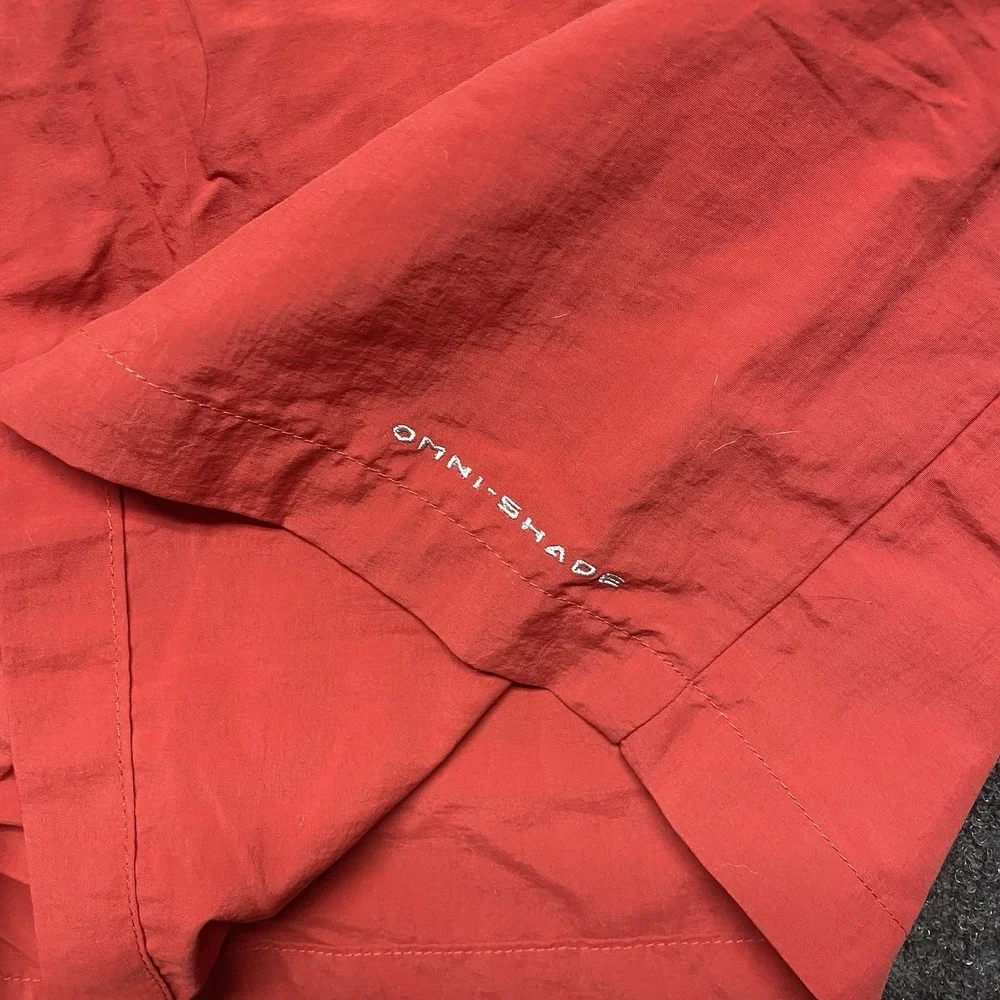 New Columbia Shorts Whidbey II Water Mens XXL Red Fishing Lined Swim Trunks